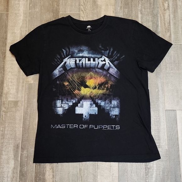 Mettalica Tops - Mettalica Master of puppets band TSHIRT